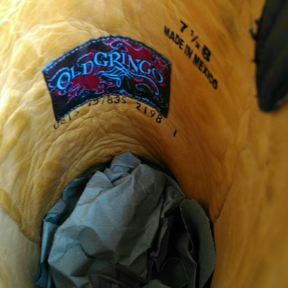 Old Gringo cowboy boots size 7.5 B - Picture 7 of 8